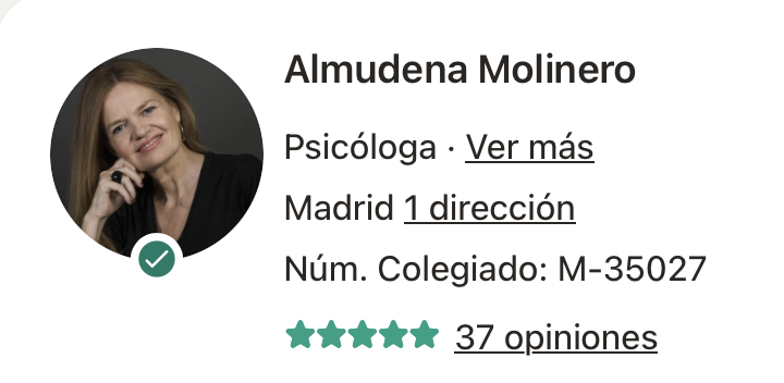 opiniones Almudena Molinero